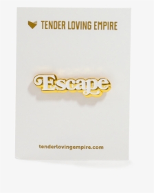 Escape Pin"  Class="lazyload Lazyload Mirage Cloudzoom - Tan, HD Png Download, Free Download