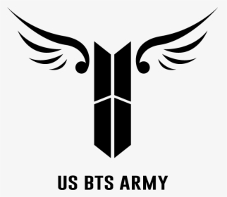 Bts Army Logo Wings - Bts Army Logo Transparent, HD Png Download, Free Download