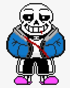 Sans Undertale Colored Sprite, HD Png Download, Free Download