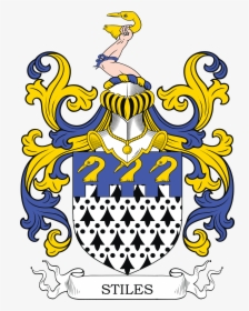 Styles Family Crest Digital Jpg Image - Leach Coat Of Arms, HD Png Download, Free Download