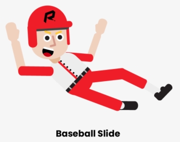 Baseball Slide - Diving Catch, HD Png Download, Free Download