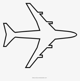 Airplane Coloring Page - Avião Tumblr Png, Transparent Png, Free Download