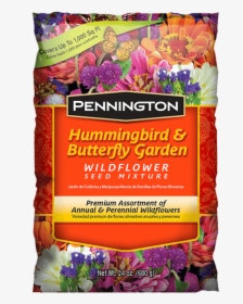 Pennington Hummingbird & Butterfly Wildflower Mix - Wildflower Seed Mix Lowes, HD Png Download, Free Download