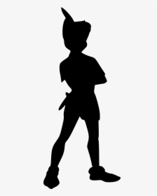 Movies, Personal Use, Peter Pan Standing, - Karate Silhouette Png, Transparent Png, Free Download
