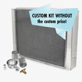 Custom Radiator Kit Package - Exhaust System, HD Png Download, Free Download