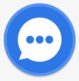Messages 2 Icon - Facebook Messenger Round Icon, HD Png Download, Free Download