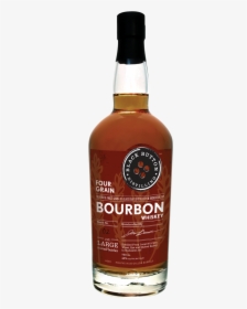 Black Button 4 Grain Bourbon Bottle - Black Button Distillery, HD Png Download, Free Download