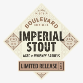 Boulevard Whiskey Barrel Aged Stout, HD Png Download, Free Download