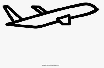 Airplane Coloring Page, HD Png Download, Free Download