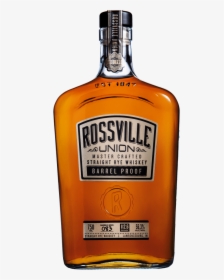 Rossville Union Barrel Proof Rye Whiskey, HD Png Download, Free Download