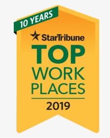Star Tribune Top 150 Workplaces - Star Tribune Top Places To Work 2019, HD Png Download, Free Download