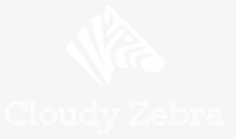 White Logo For Cloudy Zebra Seo - 3d Systems Logo Png, Transparent Png, Free Download