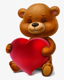 Toy Clipart Soft Toy - Birthday Teddy Bear Png, Transparent Png, Free Download