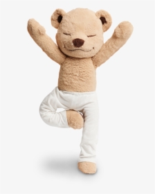 The Learning Tool To Teach Yoga And Meditation Meddy - Teddy Bear Doing Yoga, HD Png Download, Free Download