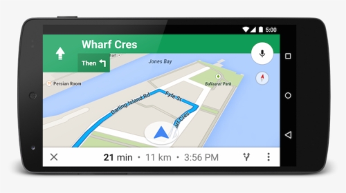 Directions To Taronga Zoo - Google Map Navigation Api Android, HD Png Download, Free Download