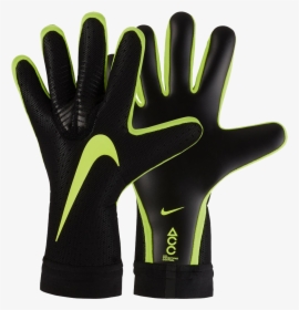 Goal Keeping Glove Png Transparent Background - Nike Mercurial Goalkeeper Gloves, Png Download, Free Download