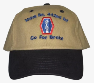 100th Bn, 442nd Inf Bn "go For Broke - Baseball Cap, HD Png Download, Free Download