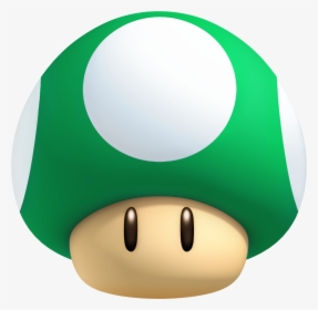 Mario 1 Up Mushroom, HD Png Download - kindpng