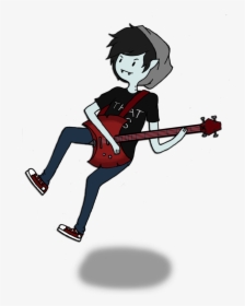 Marshall Lee, Adventure Time, And Hora De Aventura - Marshall Lee With Guitar, HD Png Download, Free Download