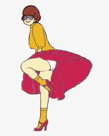 Velma Skirt Blowing, HD Png Download, Free Download