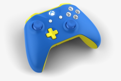 Transparent Vault 111 Png - Blue And Yellow Xbox One Controller, Png Download, Free Download