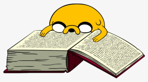 Book, Jake, And Adventure Time Image - Adventure Time Jake Book, HD Png Download, Free Download