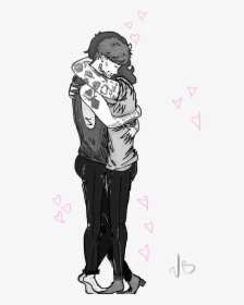 Larry Doodle From A While Ago That I Redid On My New - Larry Stylinson Fan Art Kiss, HD Png Download, Free Download