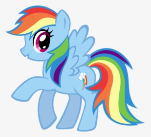 My Little Pony Rainbow Dash - My Little Pony Png, Transparent Png, Free Download