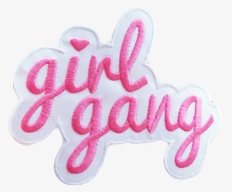 #girlgang #pink #girl #gang #tumblr #chica #purple - Transparent Tumblr Pins Png, Png Download, Free Download