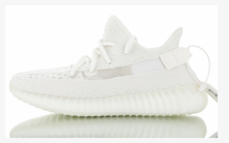 Adidas Yeezy Boost 350 V2 All White - Yeezy Boost 350 V2 All White, HD Png Download, Free Download
