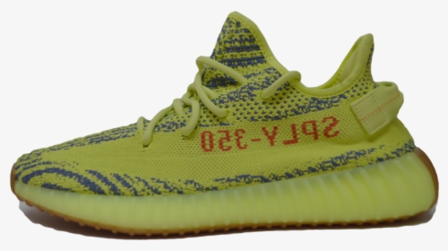 Yeezy 350 V2 Semi Frozen Yellow, HD Png Download, Free Download