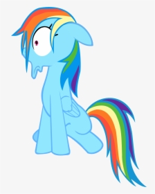 My Little Pony - Imágenes De Rainbow Dash Scared, HD Png Download, Free Download