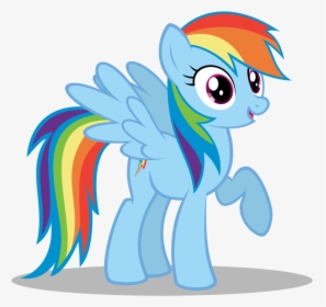 Classic Clipart My Little Pony - Rainbow Dash Little Pony Png, Transparent Png, Free Download