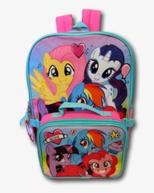 My Little Pony Girls School Backpack Lunch Box Set - Backpack, HD Png Download, Free Download