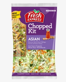 Asian Chopped Salad Kit - Fresh Express Chopped Caesar Salad Kit, HD Png Download, Free Download