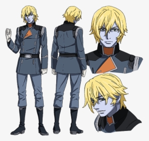 Anime Reaction Png -image - Space Battleship Yamato 2202 Characters, Transparent Png, Free Download