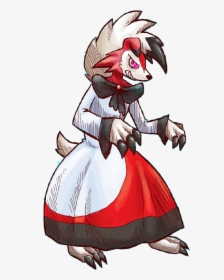 Imaizumi Kagerou And Lycanroc Drawn By Penga - Cartoon, HD Png Download, Free Download