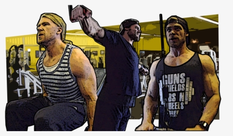 Buff Dudes 3 Day Split Workout - Legs N Shoulder Split, HD Png Download, Free Download