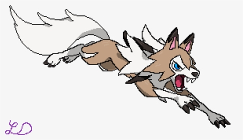 Wolf Pokemon Lycan Roc, HD Png Download, Free Download