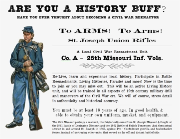 Civil War Uniforms With Labels, HD Png Download, Free Download