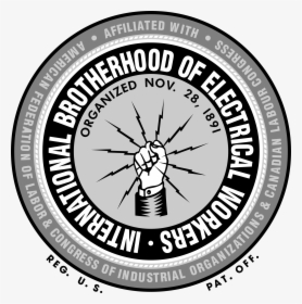 Transparent Ibew Logo Png - International Brotherhood Of Electrical Workers, Png Download, Free Download