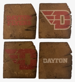 University Of Dayton Reclaimed Barn Beam Coaster Set"  - Dayton Flyers, HD Png Download, Free Download