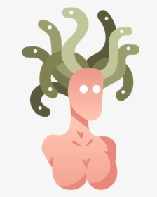 Medusa Icon - Medusa Red Vector, HD Png Download, Free Download