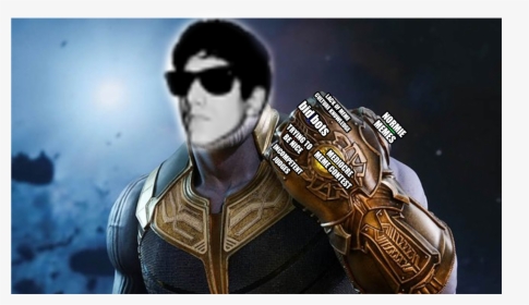 Shots Fired - Thanos With Infinity Glove, HD Png Download, Free Download