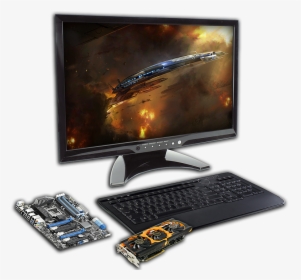 Computer, Pc, Videogame, Video Card, Motherboard - Video Game Computer Png, Transparent Png, Free Download