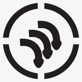 Font,symbol,logo,black And Art - Antifa Logo Circle Transparent, HD Png Download, Free Download