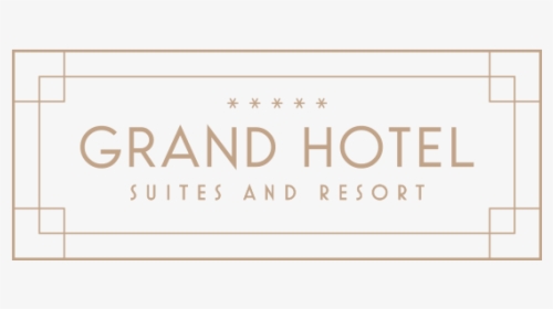 A Logo Of Grand Hotel And Resort, A Fictional Resort - Beige, HD Png Download, Free Download