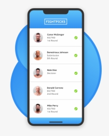 Fightpicks-mma - Iphone, HD Png Download, Free Download