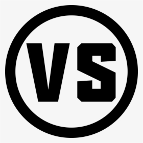 Vs - No Camera Sign Black And White, HD Png Download, Free Download