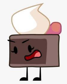 Strawberry Cake Pose - Cake Bfb Png, Transparent Png, Free Download